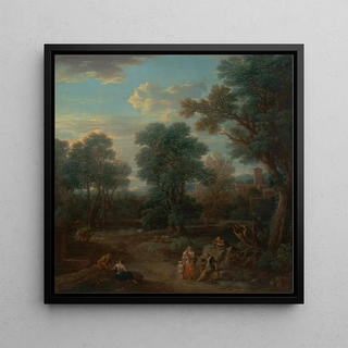 Paysage classique matin - John Wootton