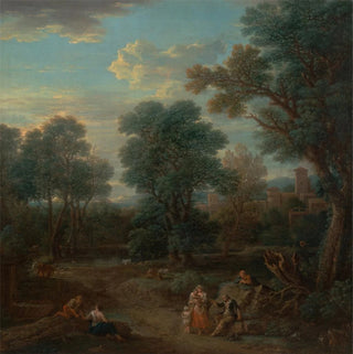 Paysage classique matin - John Wootton