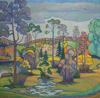 Paysage d'Otep - Johannes Einsild