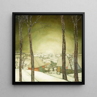 Paysage d'hiver - Valerius De Saedeleer
