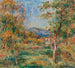 Cagnesin maisemasta - Pierre-Auguste Renoir — näkymä teoksesta