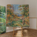 Maalauksen jäljennös Cagnesin maisemasta - Pierre-Auguste Renoir