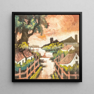 Hugo Scheiber - Village Landscape.webp