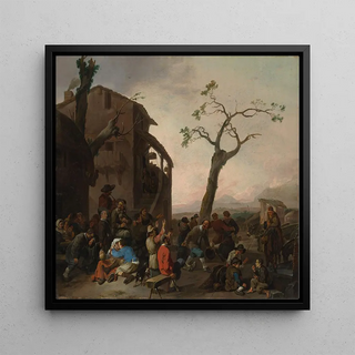 Paysans dansant - Johannes Lingelbach