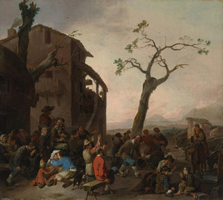 Paysans dansant - Johannes Lingelbach