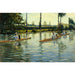 Maalauksen jäljennös Gustave Caillebotte'n Périssoires sur l'Yerres - Maalaus