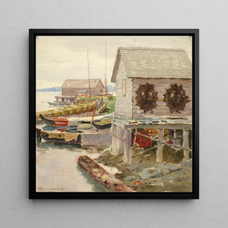 Theodore J Richardson - Drying Skins Sitka.webp