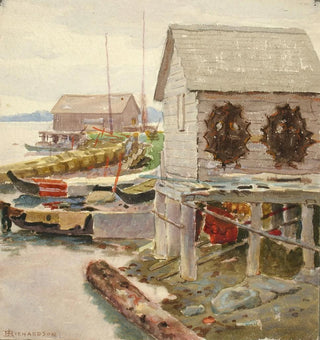 Theodore J Richardson - Drying Skins Sitka.webp