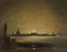 Dresdenin kuutamoyössä - Peder Balke — näkymä teoksesta