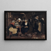 Säilyketehdas sardiineille Concarneussa - Peder Severin Krøyer — kehystetty taideteos seinällä