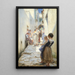 Katu Torellossa, Italiassa - Peder Severin Krøyer — kehystetty taideteos seinällä