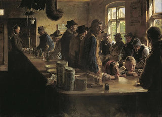 Peder Severin Kryer - At the grocery store when there is no fishing.webp