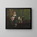 Edvard Grieg ja Nina Grieg - Peder Severin Krøyer — kehystetty taideteos seinällä