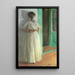 Marie Krøyerin muotokuva - Peder Severin Krøyer — kehystetty taideteos seinällä