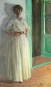 Marie Krøyerin muotokuva - Peder Severin Krøyer — näkymä teoksesta