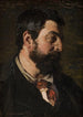 ranskalaisen taiteilijan Alfred Guilloun muotokuva - Peder Severin Krøyer — näkymä teoksesta
