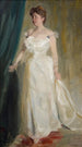 kreivittären Lillie Suzanne Raben-Levetzau muotokuva - Peder Severin Krøyer — näkymä teoksesta