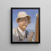 Autoportrait - Peder Severin Krøyer — kehystetty taideteos seinällä