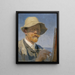 Autoportrait - Peder Severin Krøyer — kehystetty taideteos seinällä