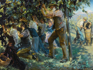 Peder Severin Kryer - Wine Harvest In The Tyrol.webp