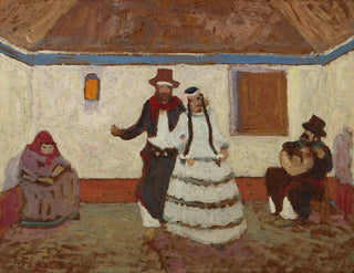 Danse au ranch - Pedro Figari — näkymä teoksesta