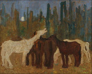 Lamento - Pedro Figari — näkymä teoksesta