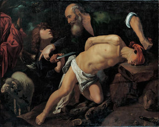 Le Sacrifice d'Isaac - Pedro Orrente — näkymä teoksesta