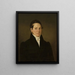 Portrait de Carl Johann Lorentz - Pehr Berggren — kehystetty taideteos seinällä