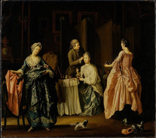 Pehr Hillestrm - The Morning Toilet Boudoir Scene.webp