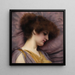 Pensées Lointaines - John William Godward — kehystetty taideteos seinällä