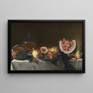 Pensionante del Saraceni - Still Life with Fruit and Carafe.webp