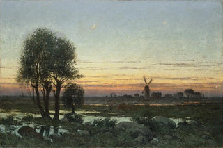 Per Ekstrm - Autumn Landscape in the Glow of Sunset.webp