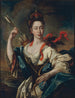 Portrait d'une femme avec les attributs de Diane - Pere Crusells — näkymä teoksesta