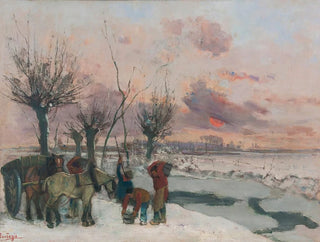 Les Briseurs de glace - Pericles Pantazis — näkymä teoksesta