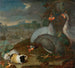 Perlhühner avec cochons d'Inde - Philipp Ferdinand de Hamilton — näkymä teoksesta