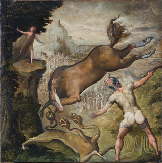 Persée et Andromède ou Roger libérant Angelica - Jacopo Zanguidi