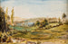 Maisemamaalaus - Peter Adolf Hall — näkymä teoksesta