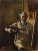 L'autoportrait de l'artiste - Peter Alfred Schou | Reproduction — näkymä teoksesta