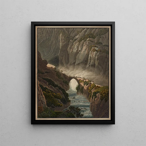 Peter Birmann - Le Pont du Diable au St Gotthard.webp