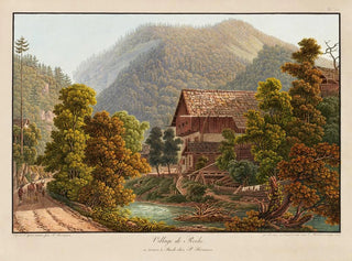 Village de Roche - Peter Birmann — näkymä teoksesta
