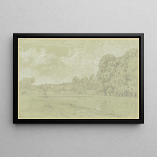 Peter Burnitz - Fontainebleau Schlo und Teich.webp