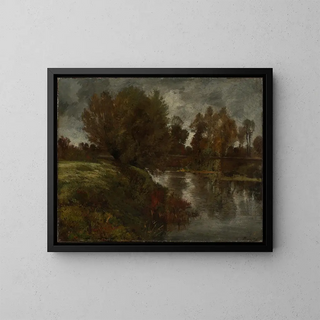 Peter Burnitz - Regenstimmung an der Nidda.webp