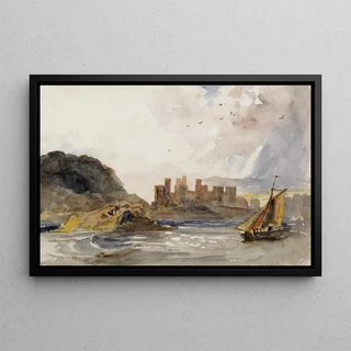 Peter De Wint - Conway Castle North Wales.webp