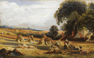 Peter De Wint - Haymaking.webp