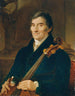 Le violoncelliste Franz Wdl - Peter Fendi — näkymä teoksesta