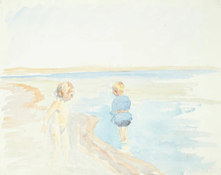 Brûlé sur la plage - Peter Hansen — näkymä teoksesta