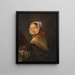 Theresia Elisabeth Kornhusl, épouse de l'artiste - Peter Johann Nepomuk Geiger — kehystetty taideteos seinällä