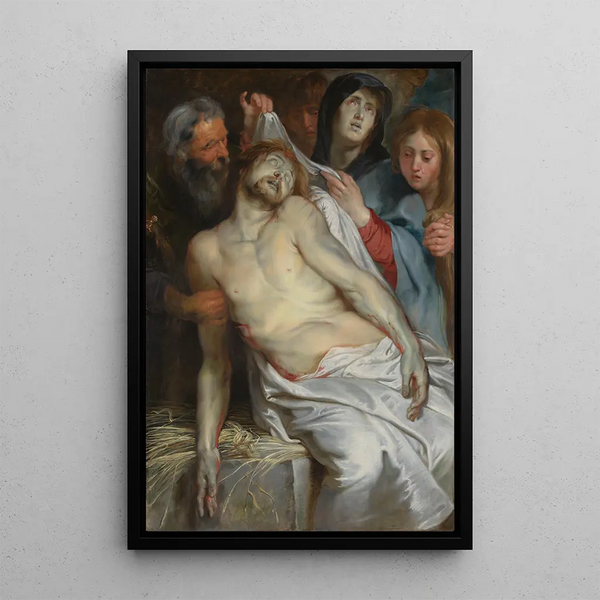 Kristus oljella - Peter Paul Rubens — kehystetty taideteos seinällä