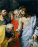 La charge du Christ à Pierre - Peter Paul Rubens — näkymä teoksesta