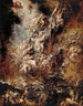 La chute des damnés - Peter Paul Rubens — näkymä teoksesta